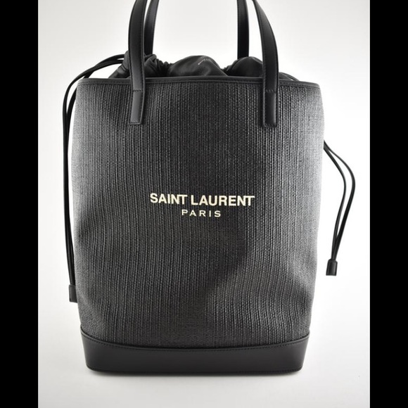 Yves Saint Laurent | Teddy Tote Raffia purse